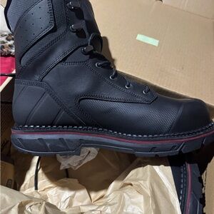 Red Wing Shoes Logo Box in Brown and Red